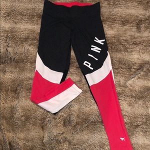 PINK WorkOut Pants with Mesh Backing